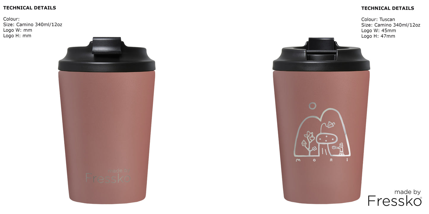 MORI Reusable Coffee Cup by Fressko - 12oz