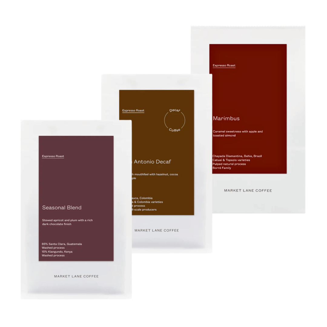 Market Lane Coffee Discovery Bundle - 3 × 250g
